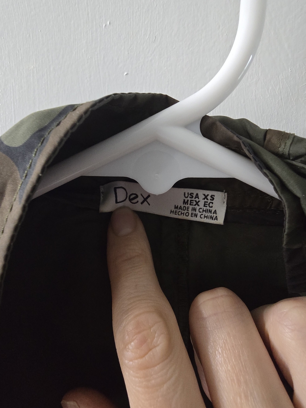 Dex Men’s Camo Field Jacket in Olive & Brown